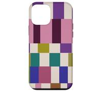 Cute Color Block Checkereboard Plaid Pattern Coque pour iPhone 12 Mini