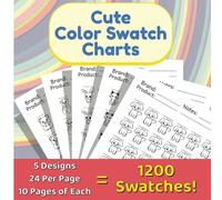 Cute Color Swatch Charts