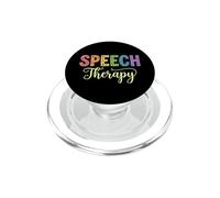 Cute Colorful Speech Therapy SLP Cute Colorful Therapist PopSockets PopGrip pour MagSafe