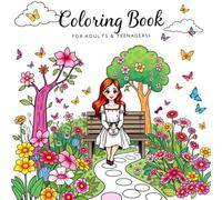 Cute Coloring Book For Adults: Delightful Collection of Cute and Cozy Coloring Pages for Teens and Adults Seeking Relaxation and Self-Care