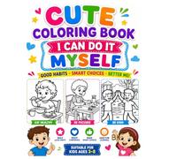 Cute Coloring Book: I Can Do It Myself