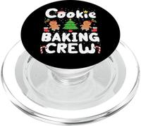 Cute Cookie Baking Crew Family Christmas Gingerbread Team PopSockets PopGrip pour MagSafe