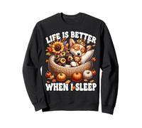 Cute Corgi Puppy for Women Men and Kids Funny Autumn Sleep Sweatshirt