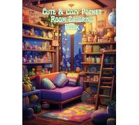 Cute & Cozy Pocket Room Coloring Book