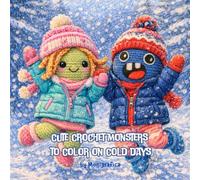 Cute crochet monsters to color on cold days