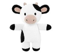 Cute Crocheted Plush Doll, Soft 3D Hugging Stuffed Animal, Lightweight Toy for Kids and Adults, Perfect Present for Family, Friends, Birthday Celebrations, Festivals, Home Decor, or New Year Surprise