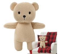 Cute Crocheted Plush Doll, Soft 3D Hugging Stuffed Animal, Lightweight Toy for Kids and Adults, Perfect Present for Family, Friends, Birthday Celebrations, Festivals, Home Decor, or New Year Surprise