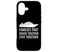 Cute Cruise Together Stay Together Family Boat Vacation Coque pour iPhone 17