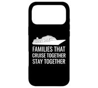Cute Cruise Together Stay Together Family Boat Vacation Coque pour iPhone 17 Pro Max