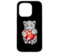 Cute Cub Bengal Tiger Design Growling Wild Animal Coque pour iPhone 15 Pro