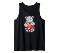 Cute Cub Bengal Tiger Design Growling Wild Animal Débardeur
