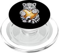 Cute Cub Bengal Tiger Design Growling Wild Animal PopSockets PopGrip pour MagSafe
