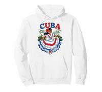 Cute Cuban Girl Cuba Traditional Dance Flowers Latina Sweat à Capuche