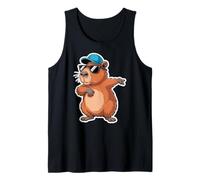 Cute Dabbing Capybara Animal Boys Men Toddler Kids Débardeur