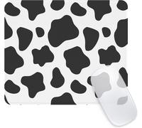 Cute Dairy Cow Mouse Mat with Rubber Base Waterproof and Non-Slip Mouse Pad for Office,Work,Computer,Home