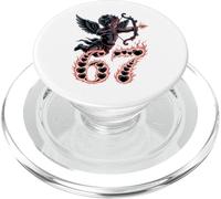 Cute Dark Gothic Valentine 67 - Cupidon flèche Anti Amour Meme PopSockets PopGrip pour MagSafe