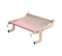 Cute Design Window Perch Hammock, Space Saving Cat Perch, Cat Window Hammock Bed, Decorative Window Sill Perch 47x38x21cm for Cats, Indoor, Play, Pink, Blue, Gray Color