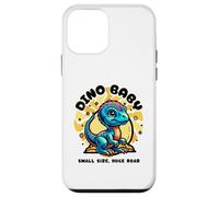 Cute Dino Baby Cartoon Illustration for Kids Coque pour iPhone 12 Mini