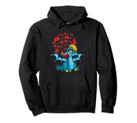 Cute Dragon Heart Valentines Day for Girls Boys Kids Dragons Sweat à Capuche