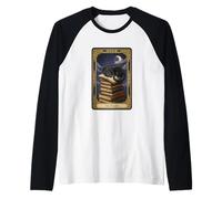 Cute Dragon Reading Books Tarot Card The Reader Manche Raglan