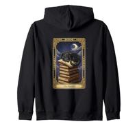 Cute Dragon Reading Books Tarot Card The Reader Sweat à Capuche