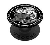 Cute Dragon Wings Book Lover Librarian Fantasy Bookish PopSockets PopGrip Adhésif