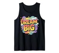 Cute Dream is Big T-Shirt Graphique rétro coloré Vintage Débardeur