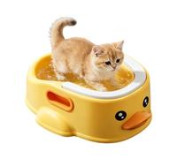 Cute Duck Dog Bath Tub - Portable Puppy Grooming Basin | Small Pet Washing