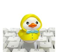 Cute Duck Keycaps, Mechanical Keyboards, Adorable Compact Novelty Cartoon Keyboard, Key Cap Decorations, Fun Keycaps for Adults Women Men Offices Desk Setup, Computer
