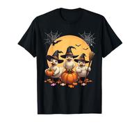 Cute Ducks Witch Spooky Funny Farm Halloween Family Matching T-Shirt