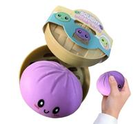 Cute Dumpling Stress Toy, Slow Rising Fidget, Rebound Relaxation , Soft Material Relieves Tension Adults Kids Teens Usage, Ideal for Home Office Travel School Birthday Gift Usage