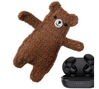 Cute Earbud Case, Handmade Animal Coin Purse, 7.87x7.87in Cartoon Crochet Pouch, Knitted Cash Pocket, Portable Fun Crochet Coin Holder for Commuting, Travel Or Daily Use