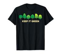 Cute Earth Day Keep It Green Plant Arbres Environnement Science T-Shirt