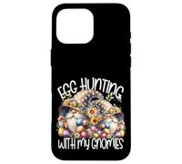 Cute Easter Accessories for Mom Egg Hunting with My Gnomies Coque pour iPhone 16 Pro Max