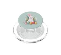 Cute Easter Bunny Rabbit Easter Egg Hunt PopSockets PopGrip pour MagSafe