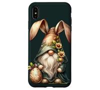 Cute Easter GNOME Grandpa Graphic for Teacher and Bunny Mom Coque pour iPhone XS Max