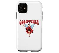Cute Fairy Godmother Celebration of Godmothers & Godparents Coque pour iPhone 11