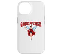 Cute Fairy Godmother Celebration of Godmothers & Godparents Coque pour iPhone 14