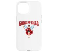 Cute Fairy Godmother Celebration of Godmothers & Godparents Coque pour iPhone 15