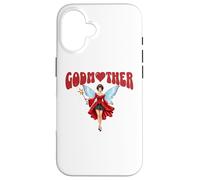 Cute Fairy Godmother Celebration of Godmothers & Godparents Coque pour iPhone 16