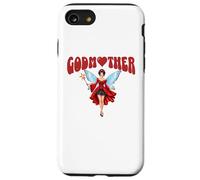 Cute Fairy Godmother Celebration of Godmothers & Godparents Coque pour iPhone SE (2020) / 7/8