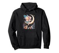 Cute Fairy Tales Magic Moon Animals Mythical Girl Sweat à Capuche