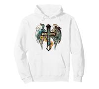 Cute Faith Western Cross for Christian Summer Country Boho Sweat à Capuche