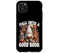 Cute Fall Into A Good Book Lover GNOME Graphic for Bookworm Coque pour iPhone 11 Pro Max
