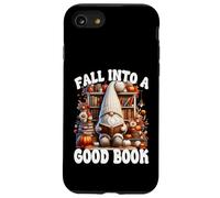 Cute Fall Into A Good Book Lover GNOME Graphic for Bookworm Coque pour iPhone SE (2020) / 7/8
