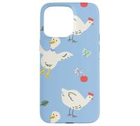 Cute Farmhouse Chicken Pattern with Country Cottage Style Coque pour iPhone 15 Pro Max