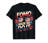 Cute FOMO m'a Fait Le Faire. Je suis Ici Parce Que Bitcoin President T-Shirt Graphique avec Valeur