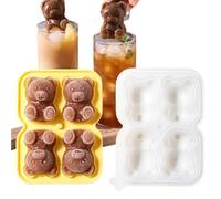 Cute Food Grade Ice Cube Maker Freezer Container /4.37x5.7x1.5 inches