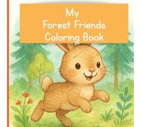 Cute Forest Animal Coloring book