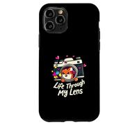 Cute Fox Camera Lens Photography - Life Through My Lens Coque pour iPhone 11 Pro